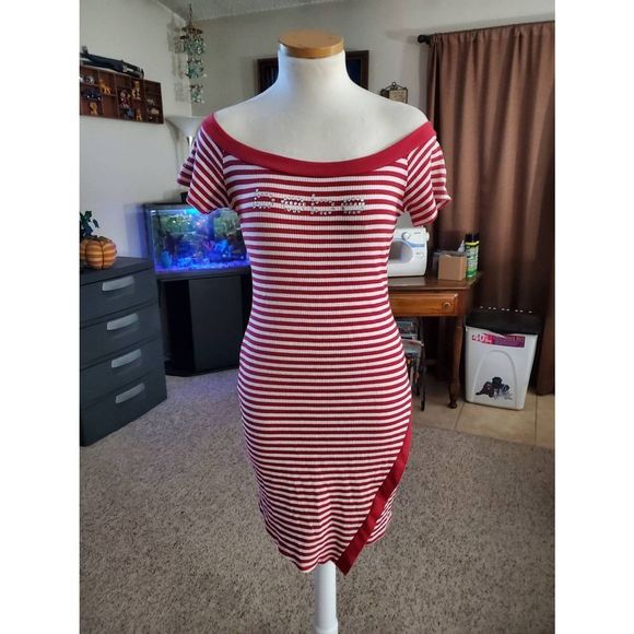 BEBE CASUAL KNIT DRESS - Picture 1 of 3